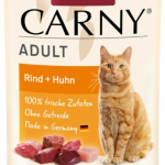 Carny Adult 85 g hovězí, krůta+ráčci, kapsička pro kočky — Náhled 2 z 6