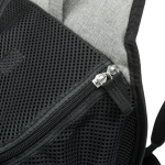 Nylonový batoh SAVINA klokanka 30x26x33cm černo-šedý (max. 10kg) — Náhled 6 z 6