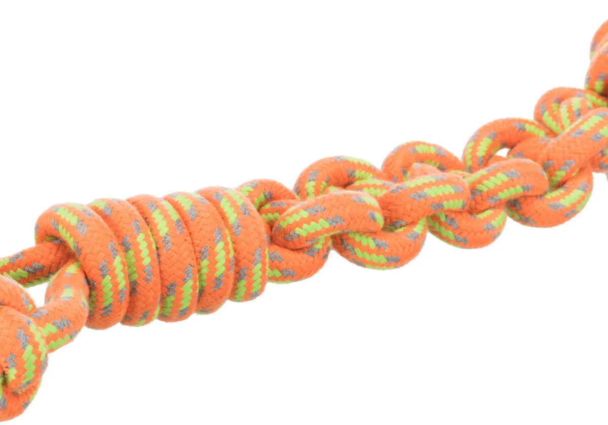 Bavlněné přetahovadlo s bavlněným míčem 8/38 cm