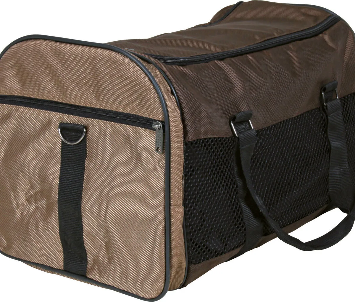 Taška DeLuxe SAMIRA 52x32x31cm (max. 12kg) - hnědo/béžová - DOPRODEJ