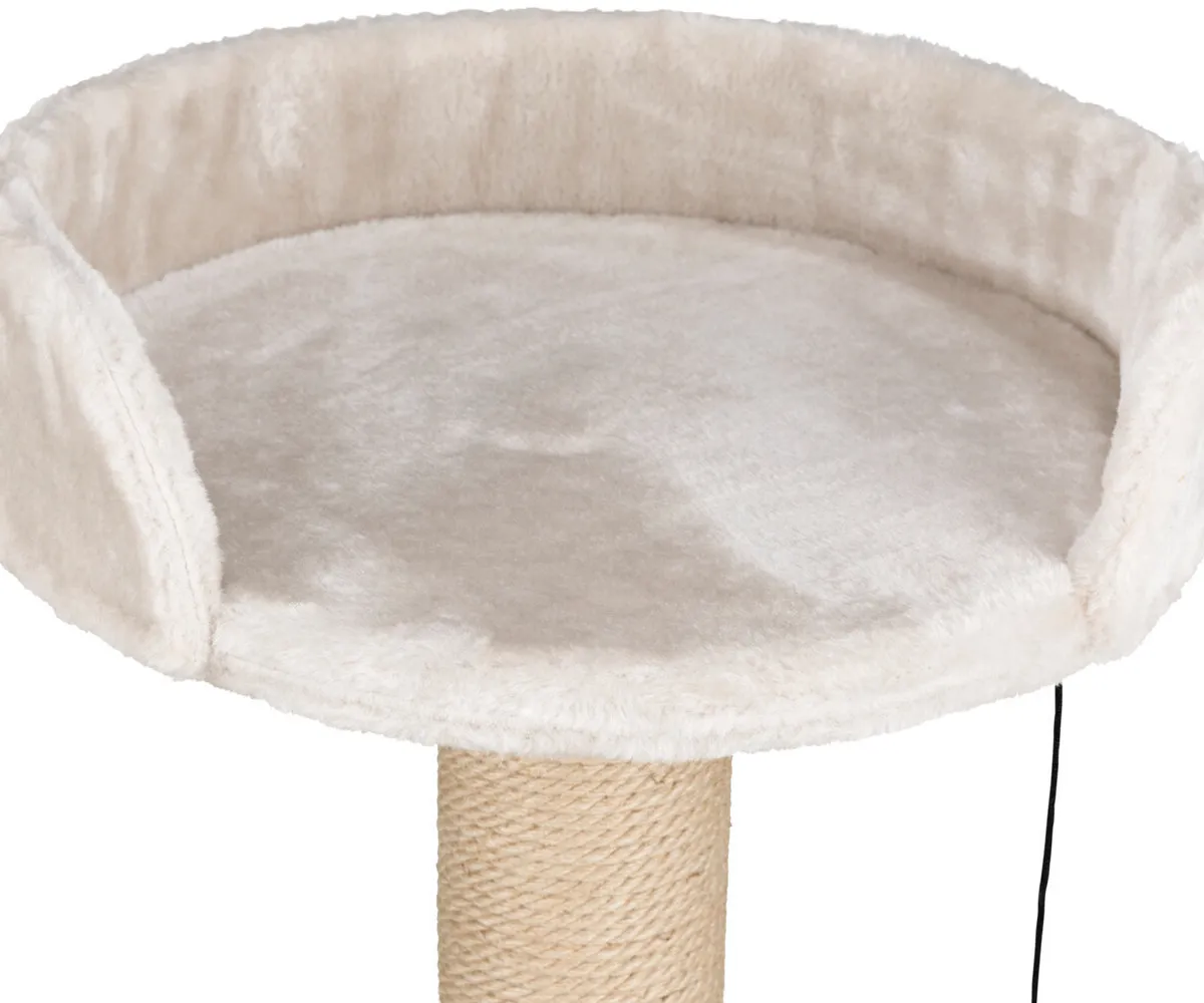 Škrábadlo MICA 46 cm světle šedé