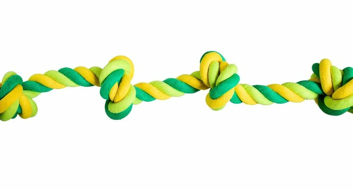 Uzel HipHop bavlněný 4 knoty 60 cm / 340 g  limetková, zelená
