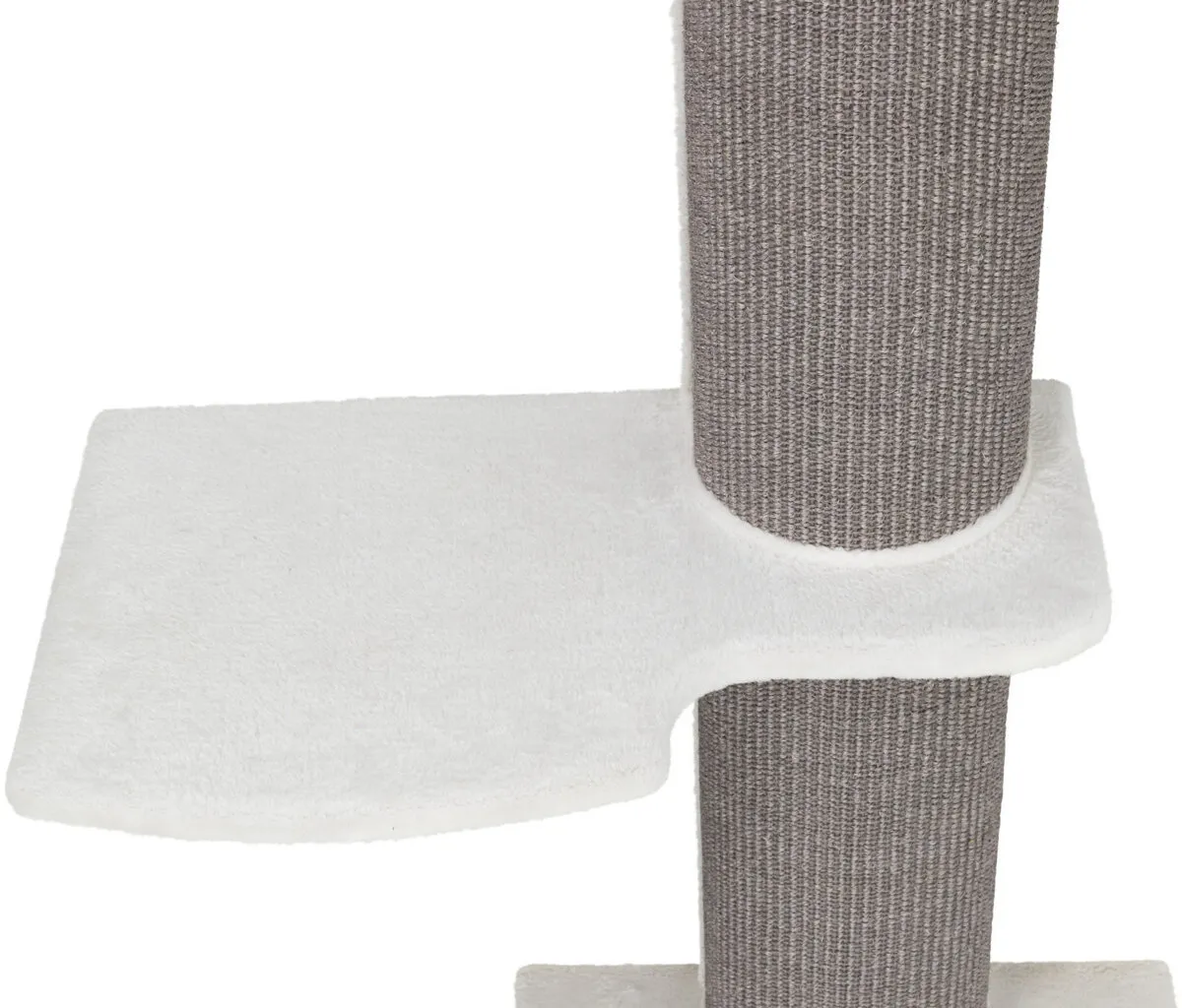 Škrábadlo ACADIA, 3posty, montovatelné ke zdi, 160cm, šedé