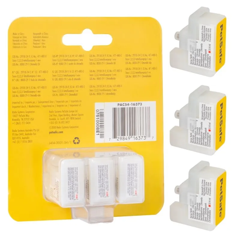 PetSafe náhradní náplně citronela 3x 3,14ml