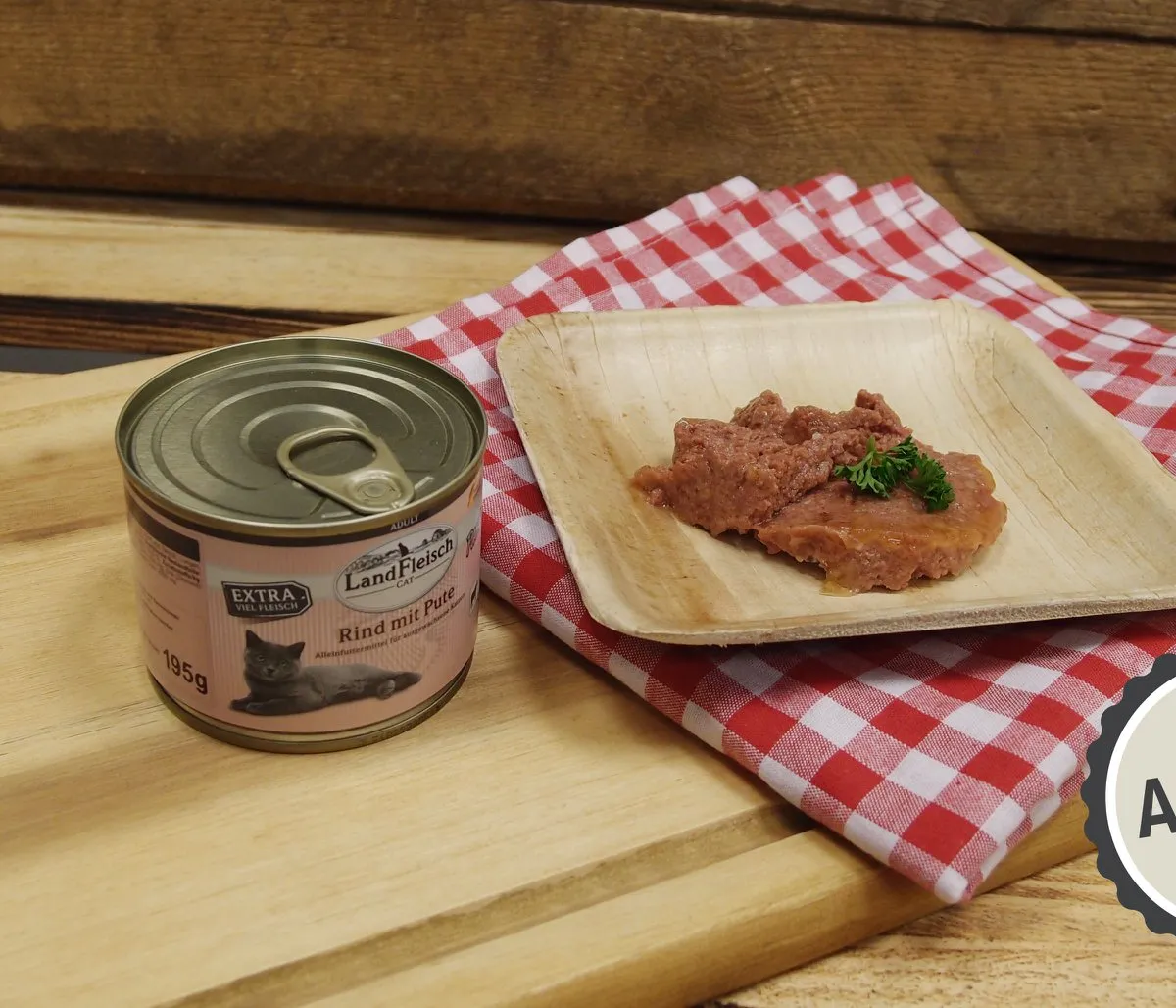 Landfleisch Cat Adult Pastete hovězí, krůta 195g