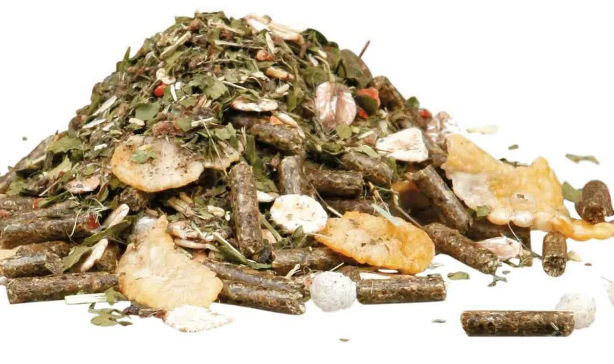 Přírodní mix krmiva pro suchozemské želvy 100 g/250 ml