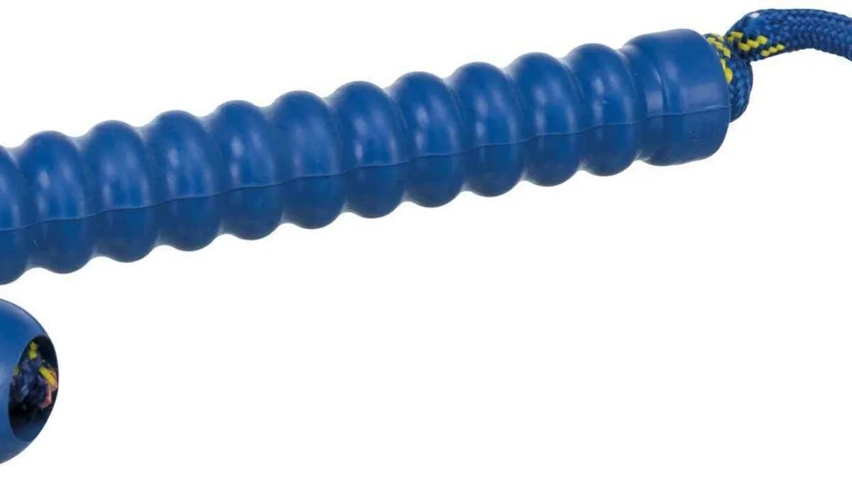 SPORTING tvrdý MOT-Long na laně, přírodní guma 20 cm/44 cm - DOPRODEJ