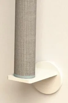 Lezecký prvek 1 - 2 sloupky, ø 15 × 16 cm, bílá