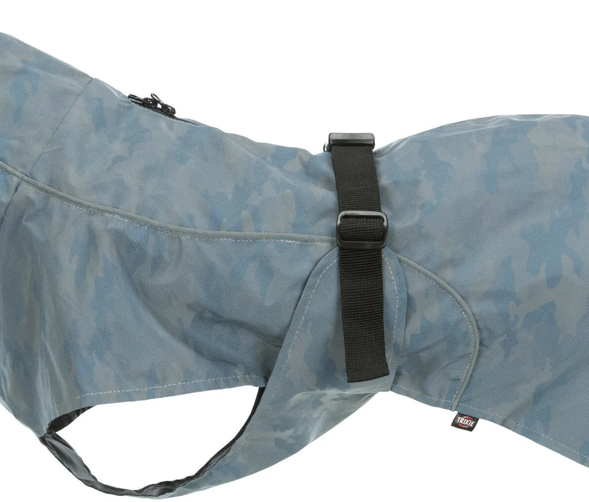 Pláštěnka LUNAS, reflexní prvky, S: 33cm, stříbro-modrá