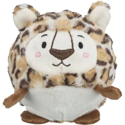 LEOPARD - plyšový míč se zvukem, 17 cm