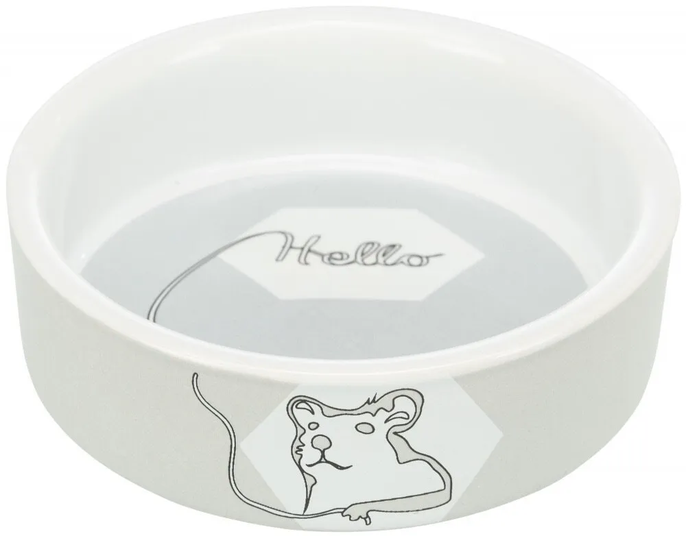 Keramická miska pro křečky HELLO COMIC, 90 ml/ø 8 cm