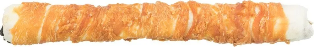 DENTAfun - buvolí rolka plněná hovězím, obalená kuřetem, 28 cm, 150 g