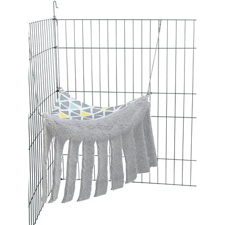 Jeskyně / hammock SUNNY k zavěšení, drobný hlodavec,  41 x 27 x 23 cm, plyš