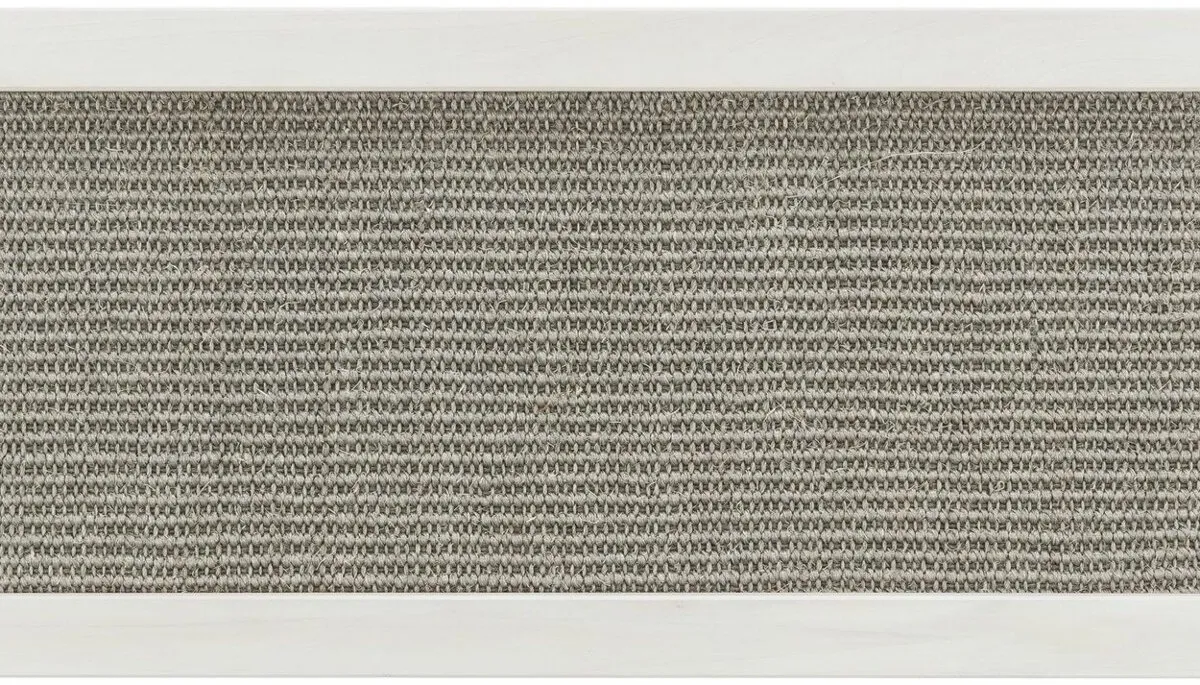 Škrábací deska na zeď, dřevěný rám, 38 × 58 cm, šedá/bílá