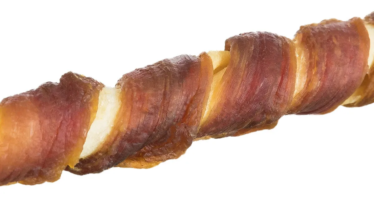 DENTAfun-tyčinka svázaná buvolím masem 5ks, 12cm/70g