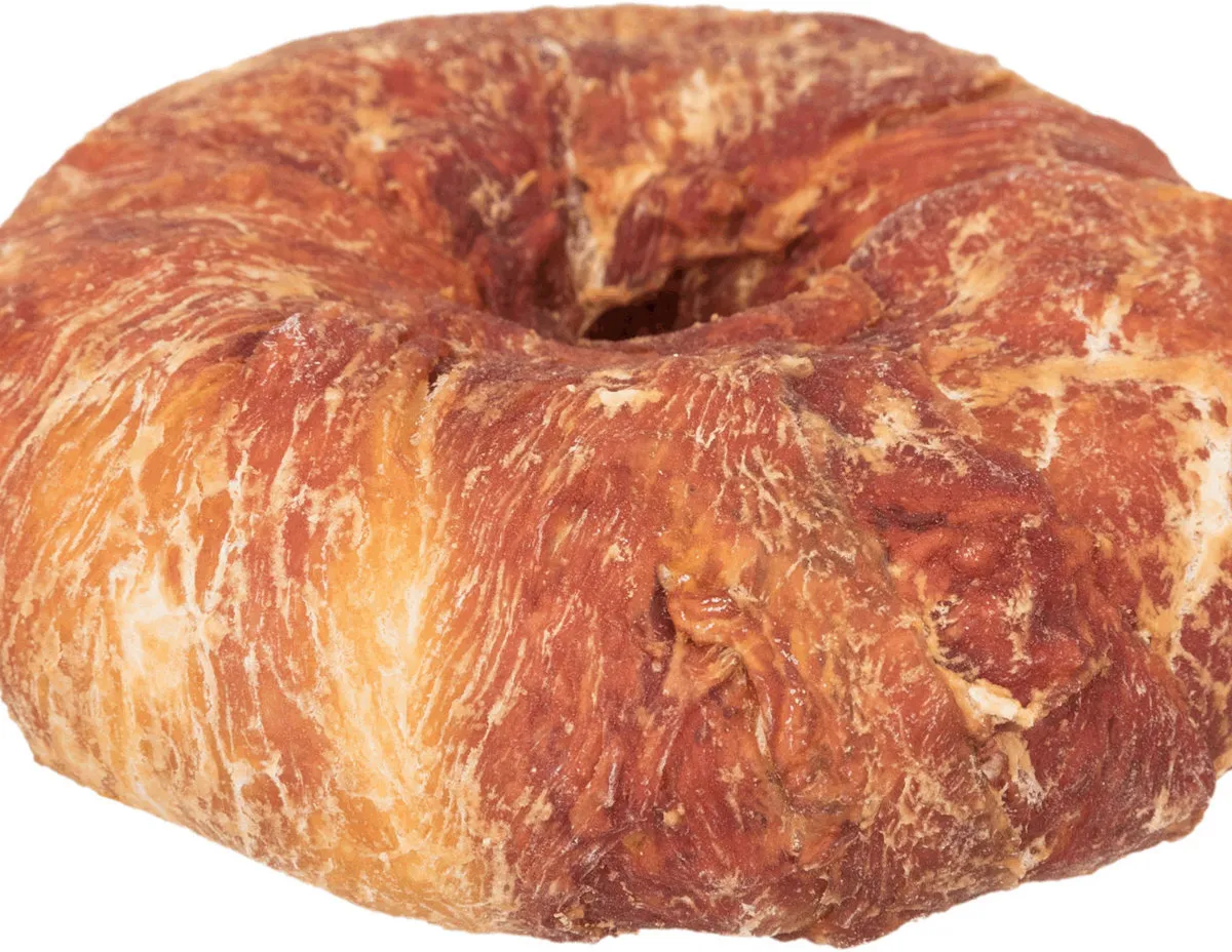 Denta Fun žvýkací kruh s kachnou 10 cm 110 g - DOPRODEJ