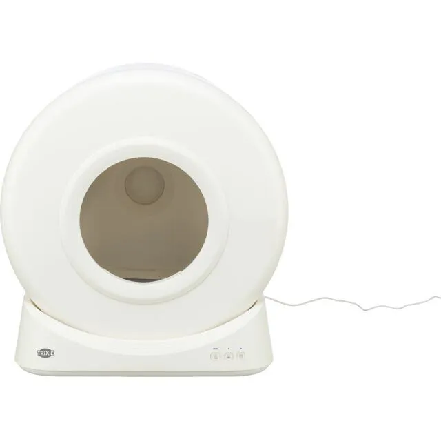 Samočistící SMART toaleta pro kočky, 53 x 55,5 x 52 cm, bílá (RP 7,40 Kč)