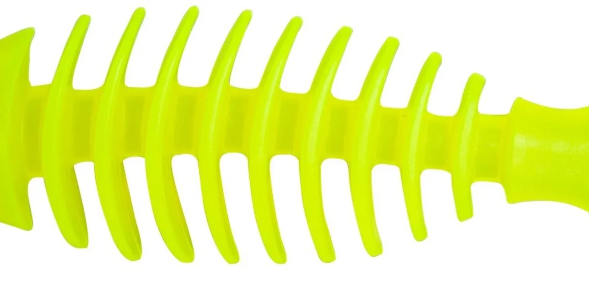 Barevná rybička dentální malá voňavá, tvrdá guma 14 cm