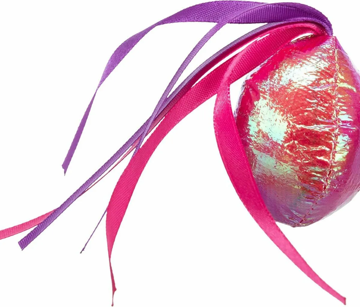 Set 2ks třpytivých kuliček s třásněmi  ø 5 cm, polyester