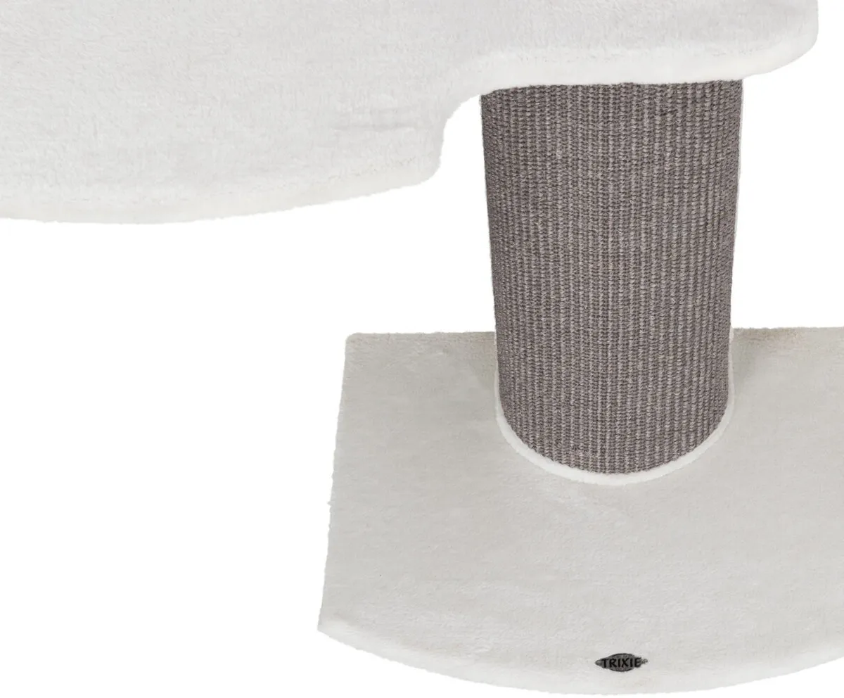 Škrábadlo ACADIA, 3posty, montovatelné ke zdi, 160cm, šedé