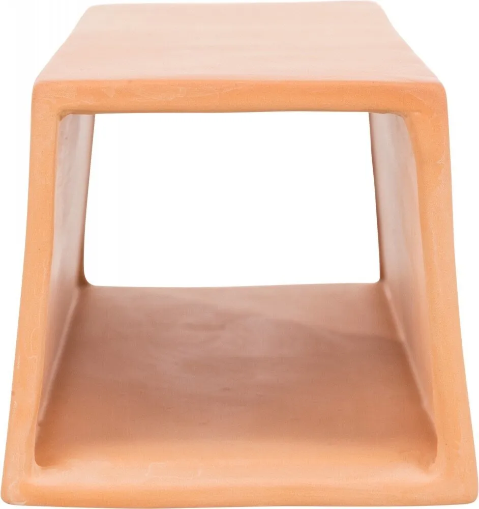Keramický tunel pro osmáky, 20 x 9 x 10 cm, terakota