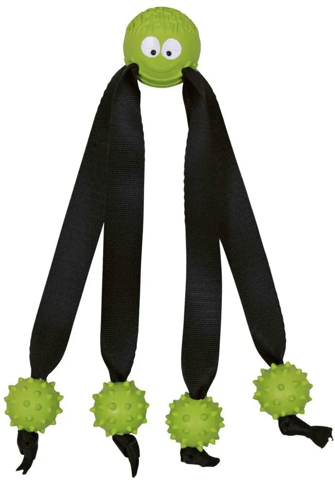 Míč z tvrdé gumy chobotnice s chapadly 24 cm