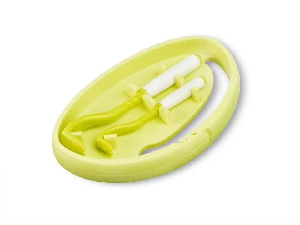 Tick Twister ClipBox 2ks - vytahovač na klíšťata v pouzdře [5] , plast/silikon, mix barev