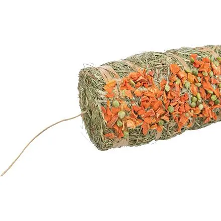 Natur Snack - závěsný váleček sena s hráškem a mrkví, 250g
