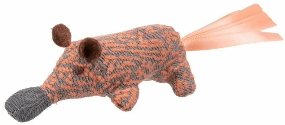 Nosál koati, hračka pro kočky, polyester, 8cm - DOPRODEJ