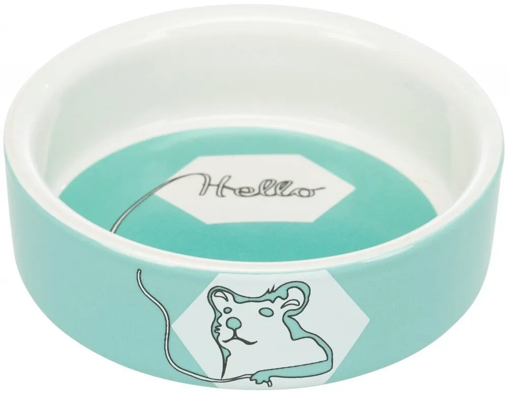 Keramická miska pro křečky HELLO COMIC, 90 ml/ø 8 cm