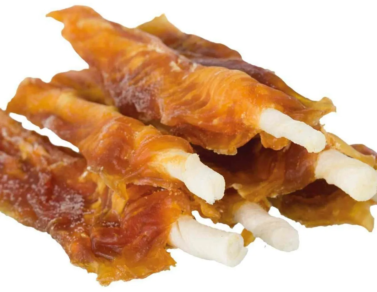 PREMIO Chicken Flags kuřecí prsa na buvolí tyčince 400g dóza