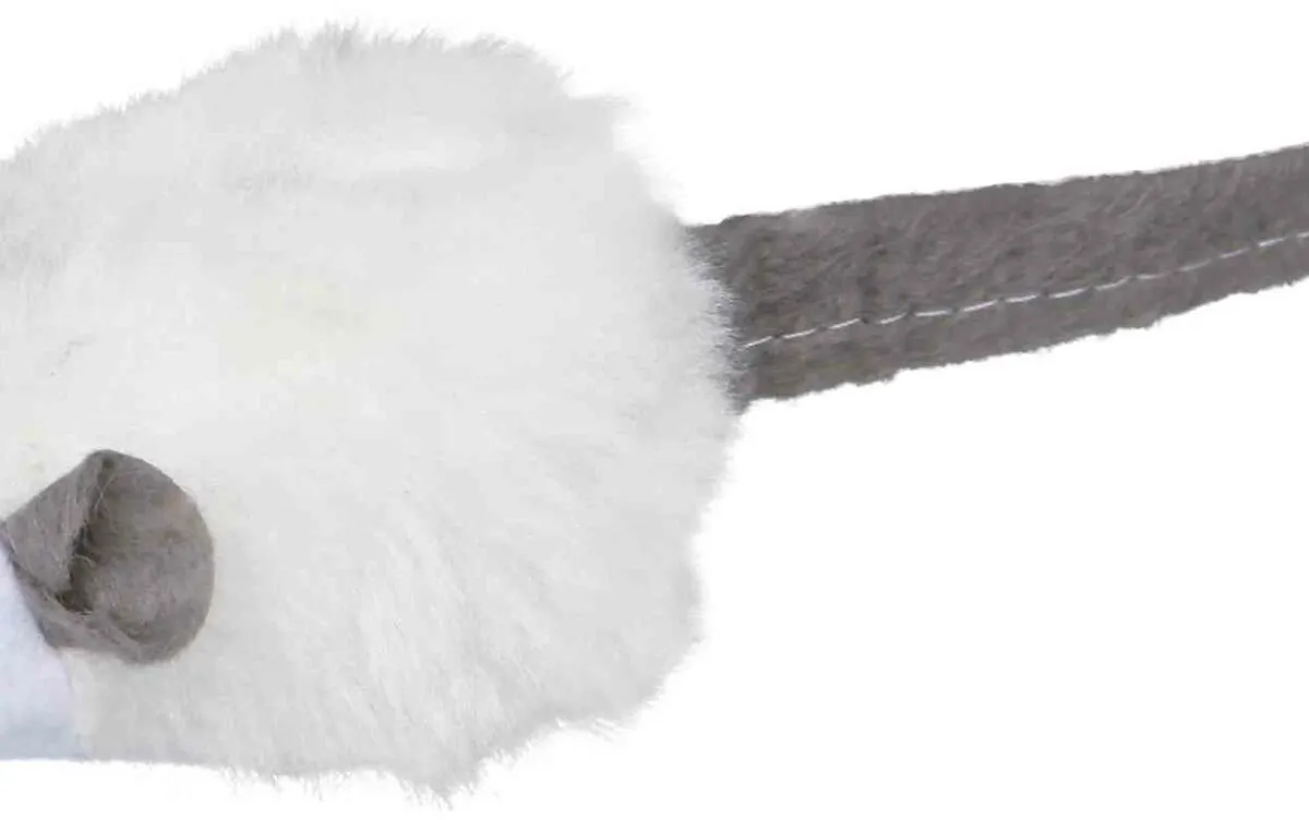 Mikročipová myš se zvukem, catnip 6 cm (RP 0,90 Kč)