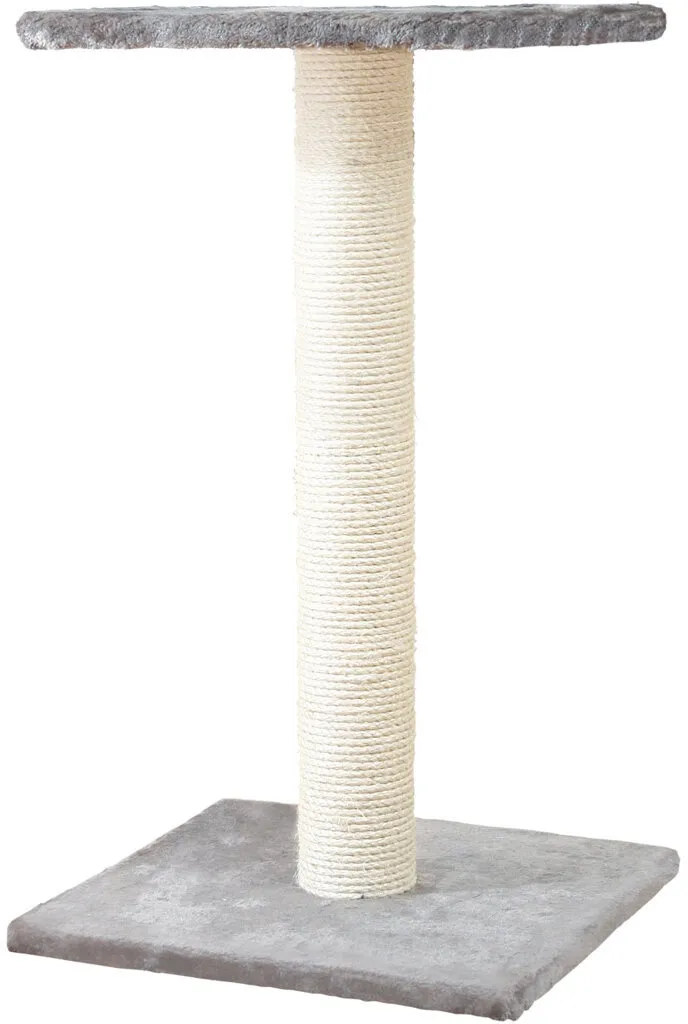 Škrabadlo ESPEJO 69 cm podesta + válec s odpočívadlem - šedé
