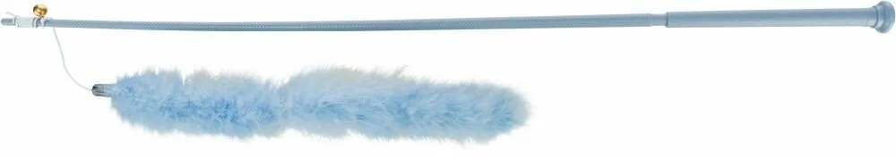 Hrací prut XXL s peříčkovým boa, 65cm