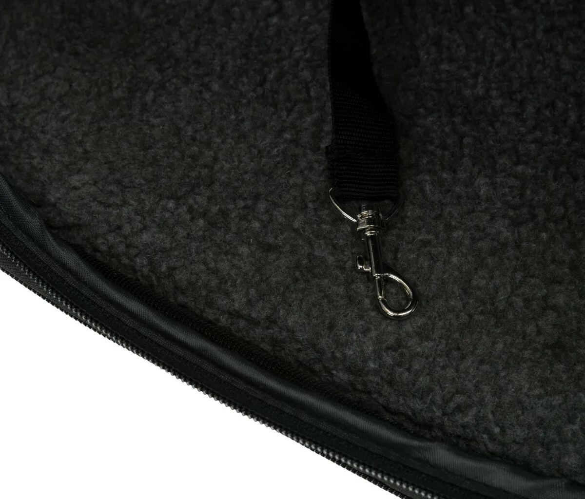 Transportní taška-pelíšek HOLLY 50x30x30 cm nylon,černo/šedá (max 15kg)