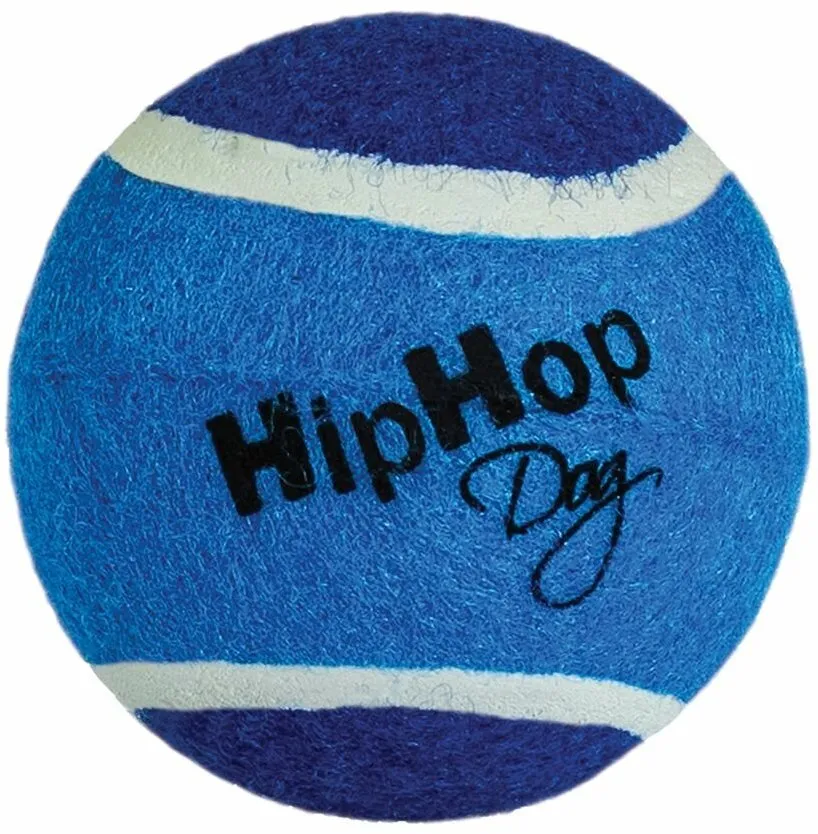 Tenisový míč plněný, plovoucí 6,5 cm HIPHOP DOG