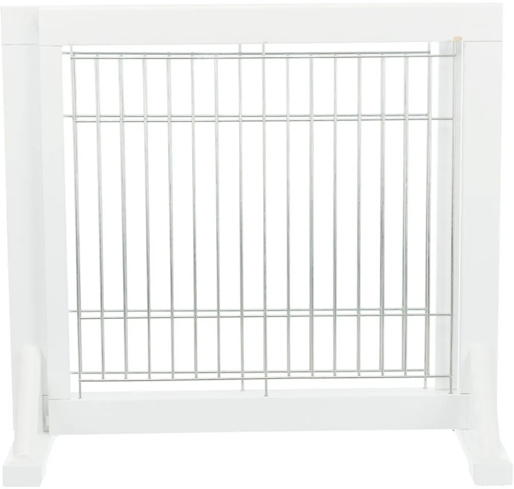 Posuvná bariéra pro psy 65-108 x 61 x 31 bílá