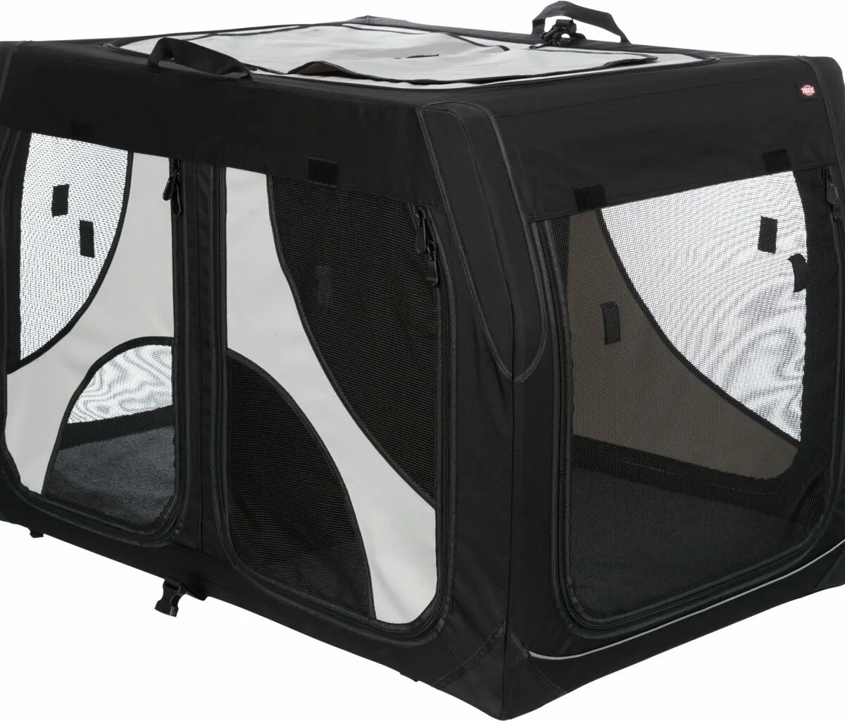 Transpor.nylon. box Vario DOUBLE 91x60x61/57 cm černo-šedý