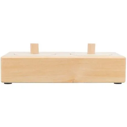 Snack Box - interaktivní hra pro králíčky, 14 x 3 x 7 cm, dřevo