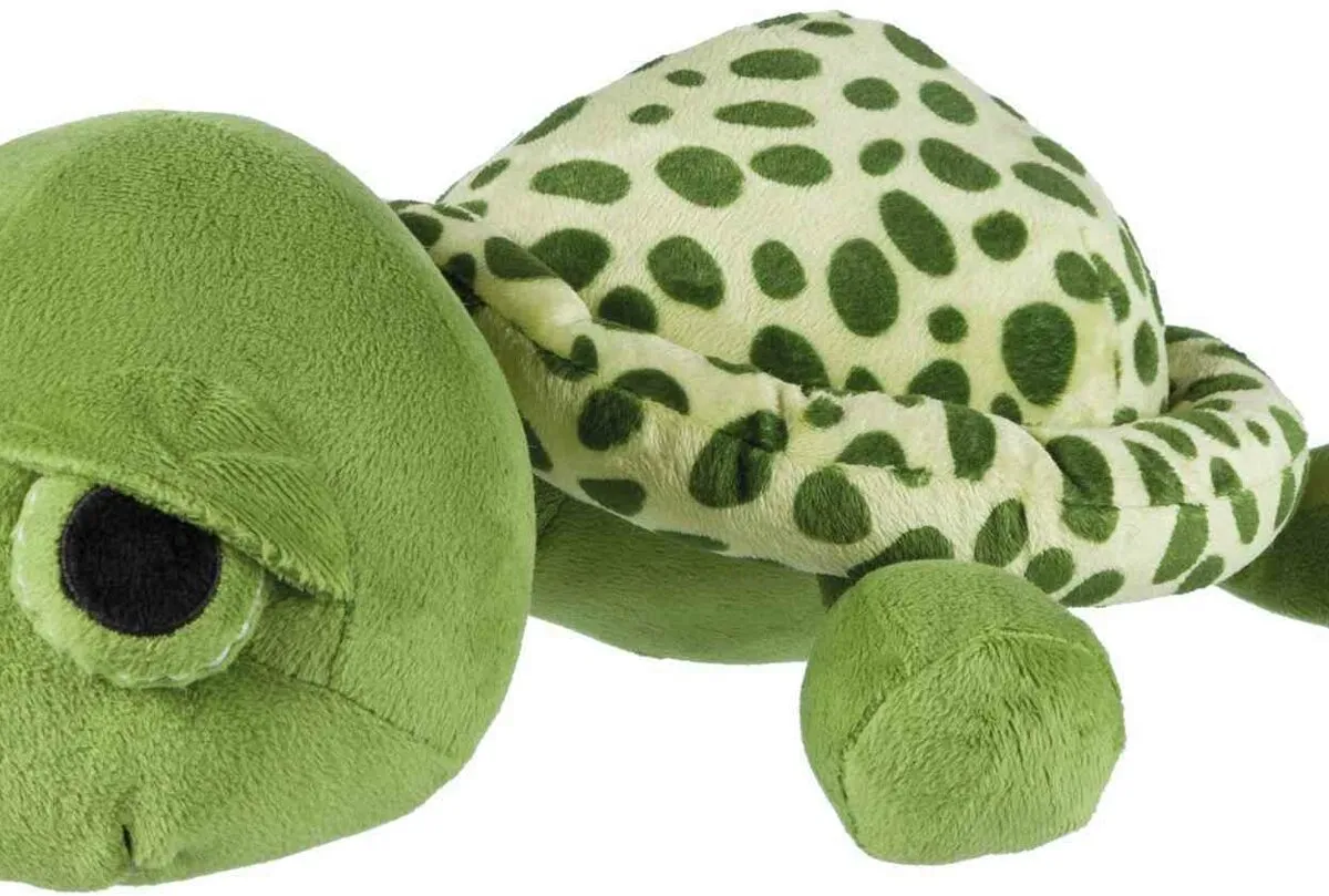 Želva plyšová, originál zvířecí zvuk 40 cm