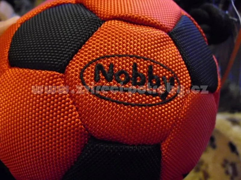 Nobby TAFFTOY míč s lanem nylon 35cm
