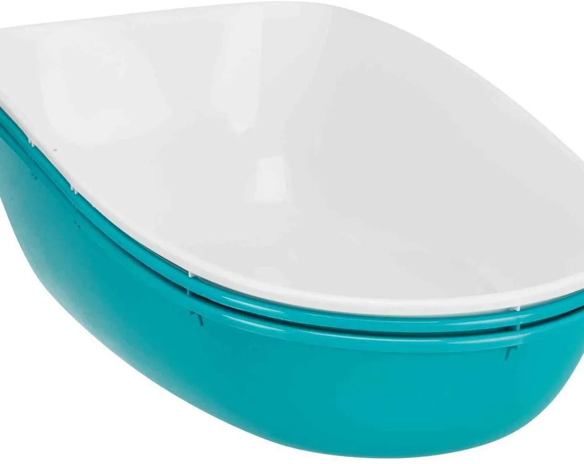 WC BERTO TOP - kryté WC, dvojitá nádoba se sítem 59x42x39 cm
