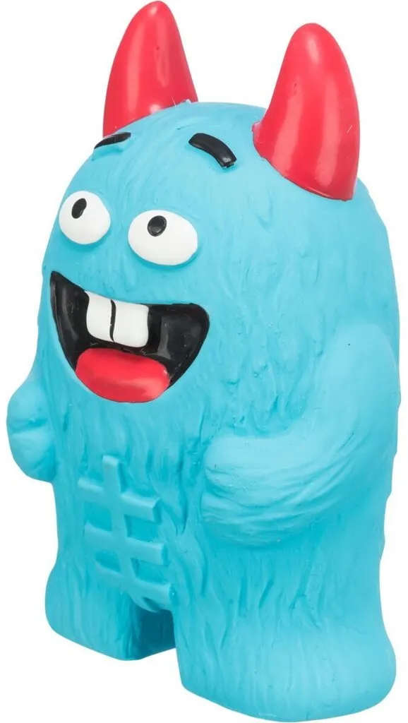 Příšerka, latexová hračka plněná, se zvukem, 10 cm