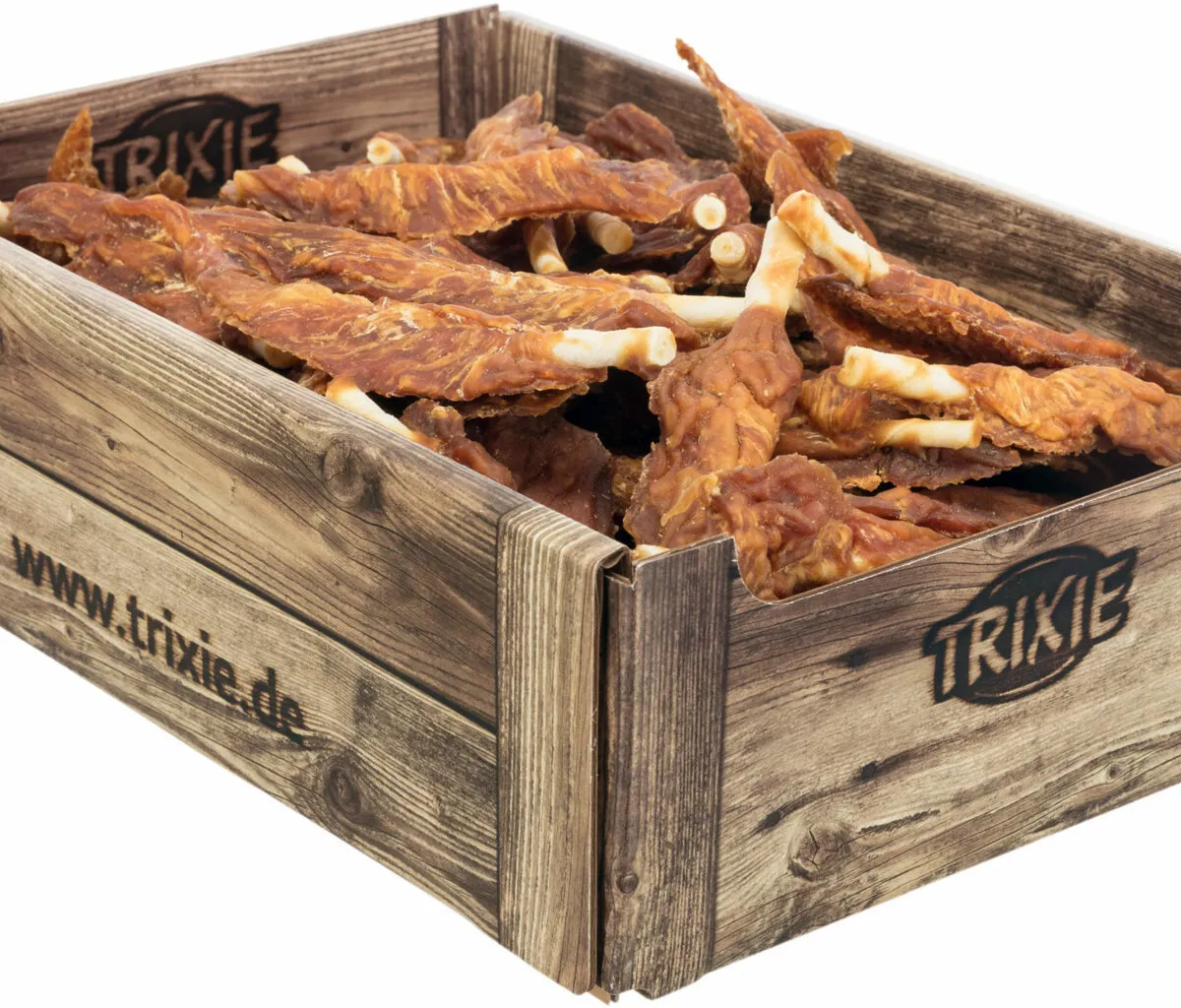 PREMIO Chicken Flags kuřecí prsa na buvolí tyčince 400g dóza
