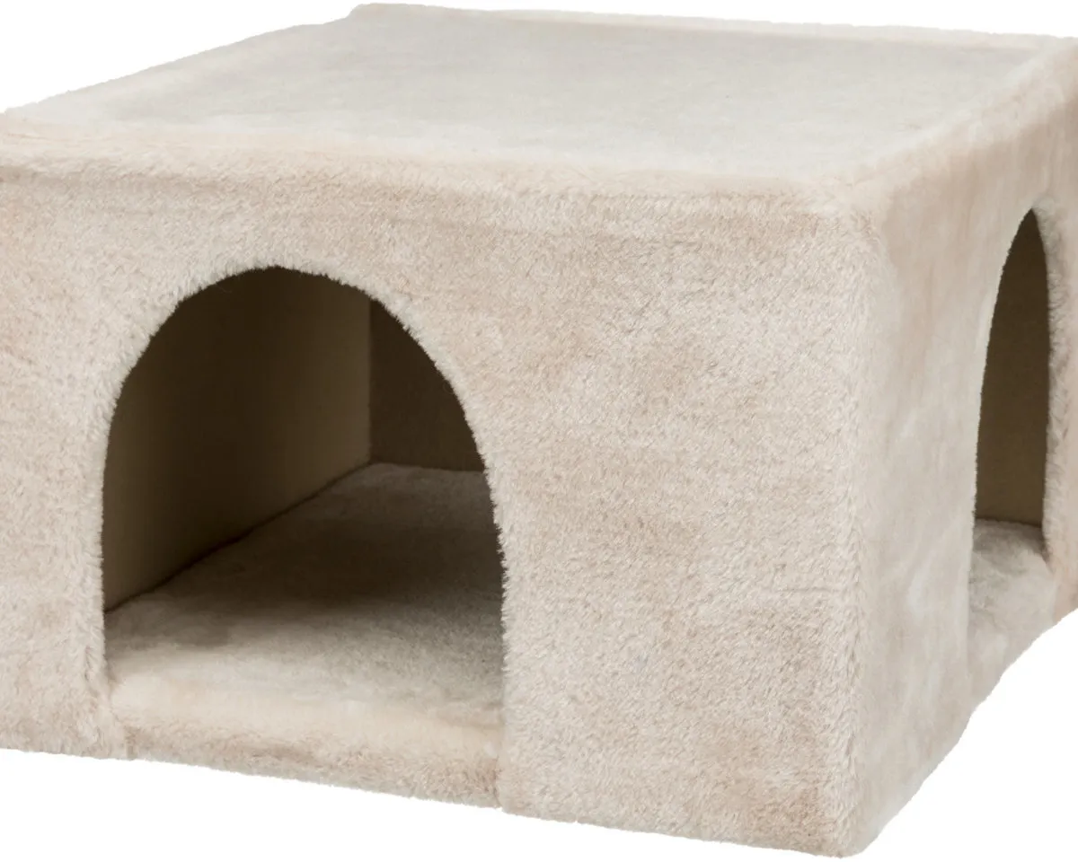 Plyšová jeskyně pro králíky 36 x 25 x 36 cm