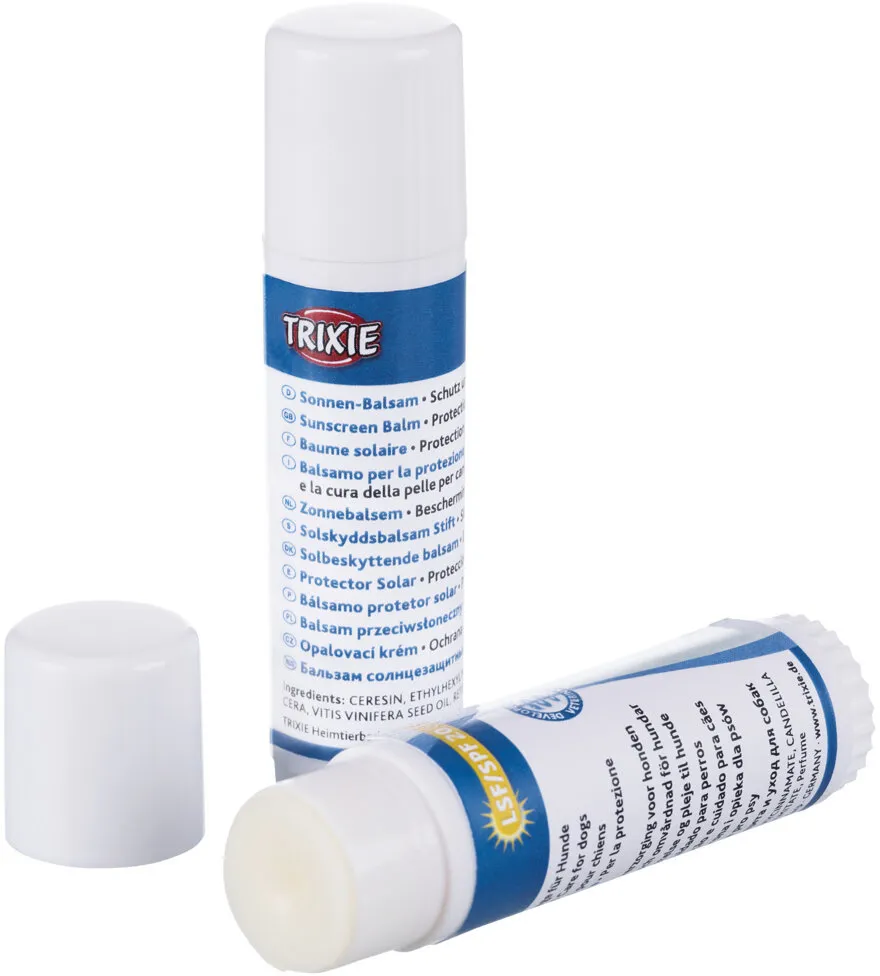 Opalovací krém v tyčince 17 ml, chrání např. nos, záhyby kůže, uši SPF 20 - DOPRODEJ