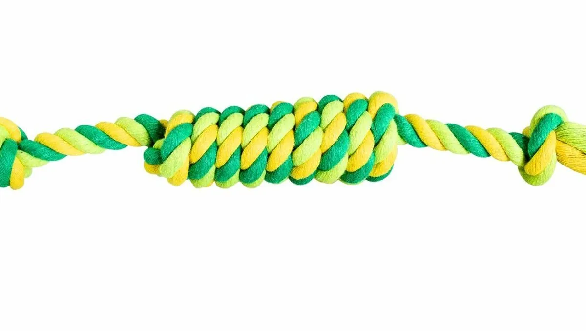 Uzel válec HipHop bavlněný se 2  knoty 38 cm / 100 g limetková, zelená