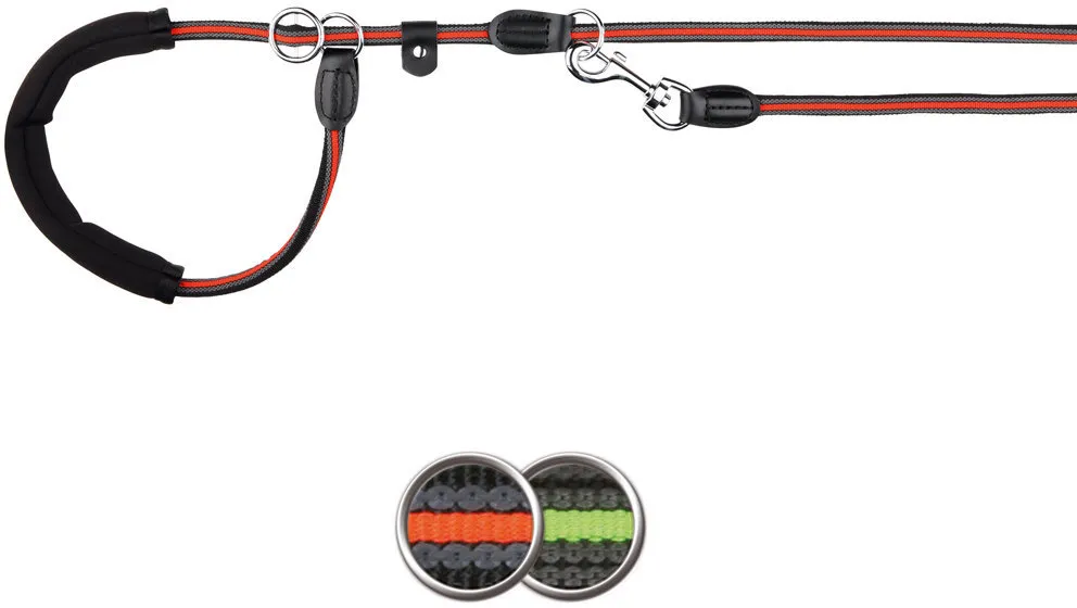 FUSION kulaté vodítko Retrívrs gum.rukojetí M-XL 1,90m/13mm - DOPRODEJ