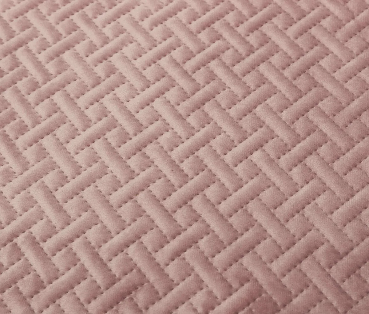 Pohovka LIVIA, kulatá na dřevěné trojnožce,  ø 48 × 40 cm, starorůžová