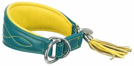 Kožený obojek ACTIVE Comfort pro chrty